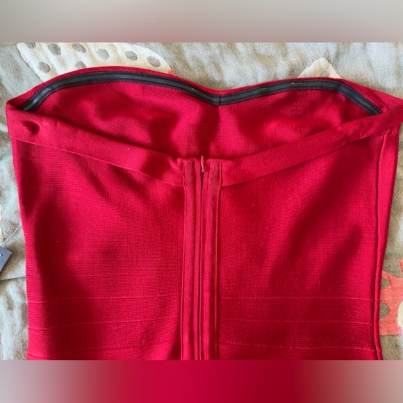 💋 NWT Venus Jessica Rabbit “hold you in” tech bodycon strapless dress Xl RARE - Picture 6 of 16